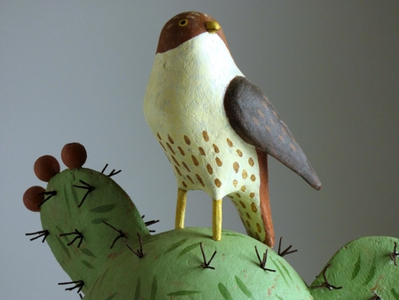 Cactus Hawk (detail)